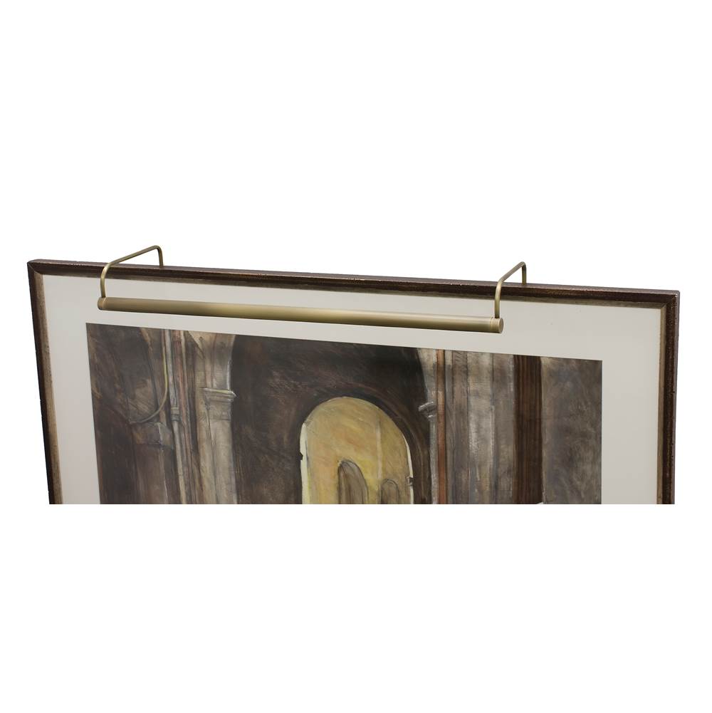 House Of Troy Slim-Line 30'' Antique Brass Picture Light