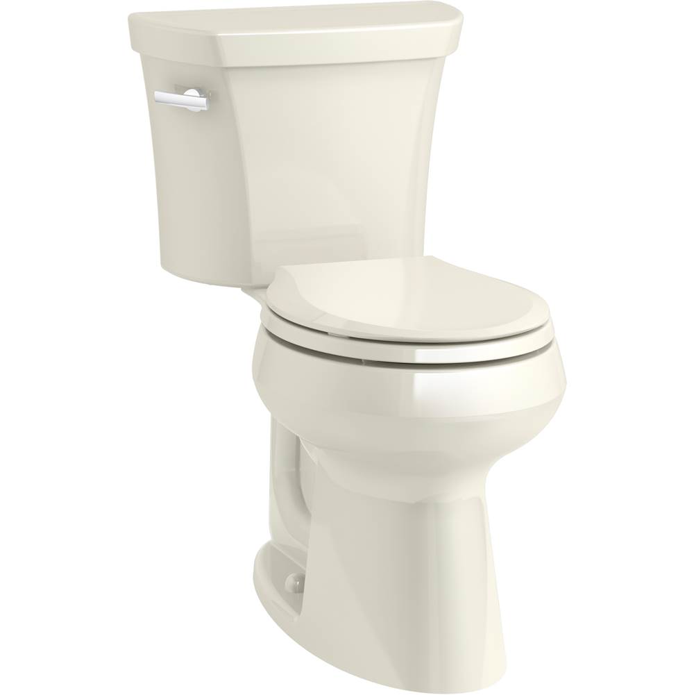 Kohler Highline® Comfort Height® Two-piece round-front 1.28 gpf chair height toilet with insulated tank