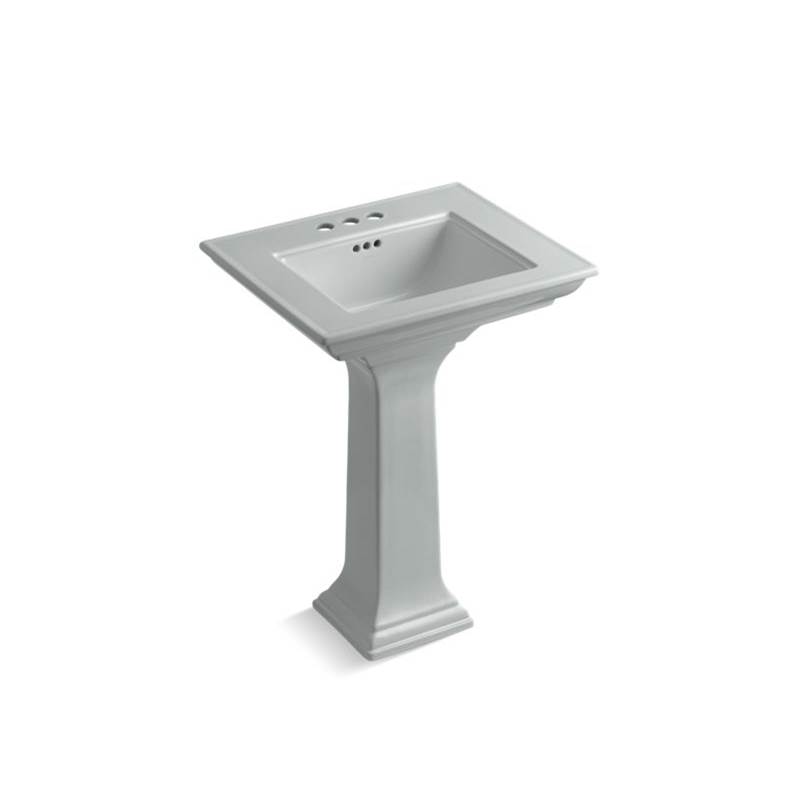 Kohler Memoirs® Stately 24'' Pedestal bathroom sink with 4'' centerset faucet holes