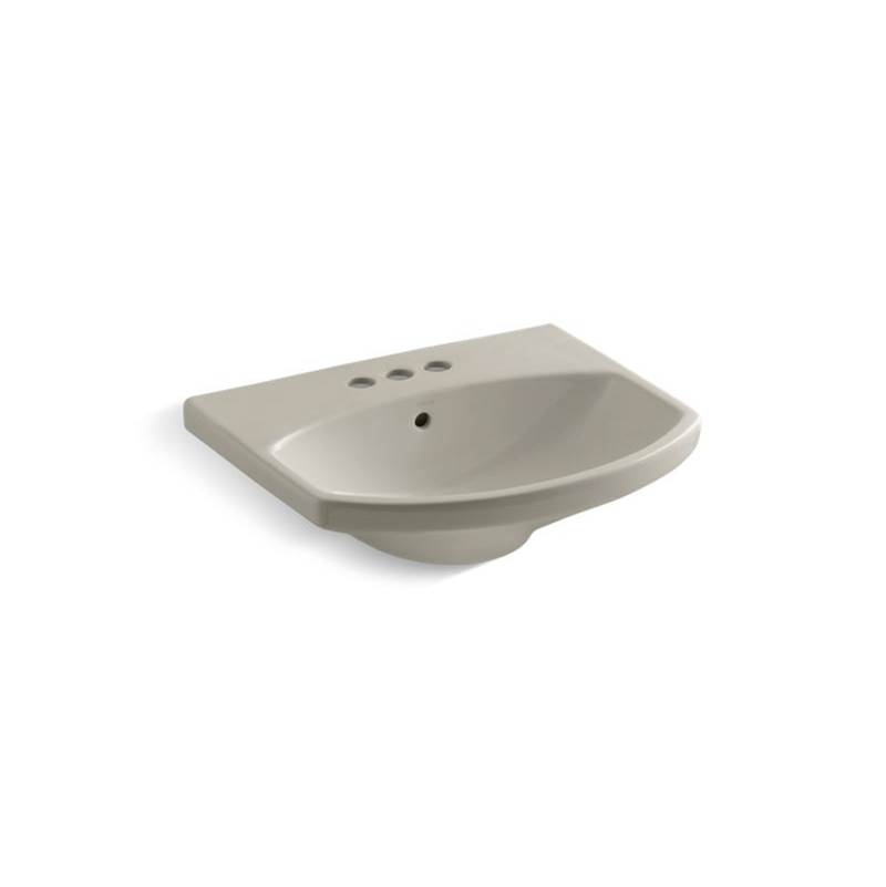 Kohler Cimarron® Bathroom sink with 4'' centerset faucet holes