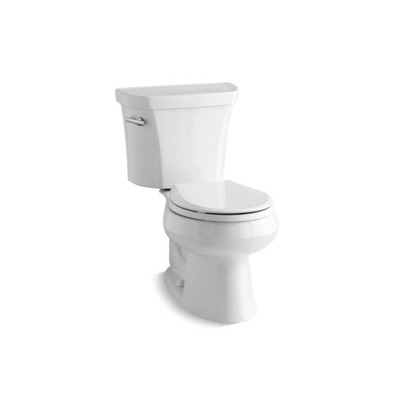 Kohler Wellworth® Two-piece round-front 1.6 gpf toilet
