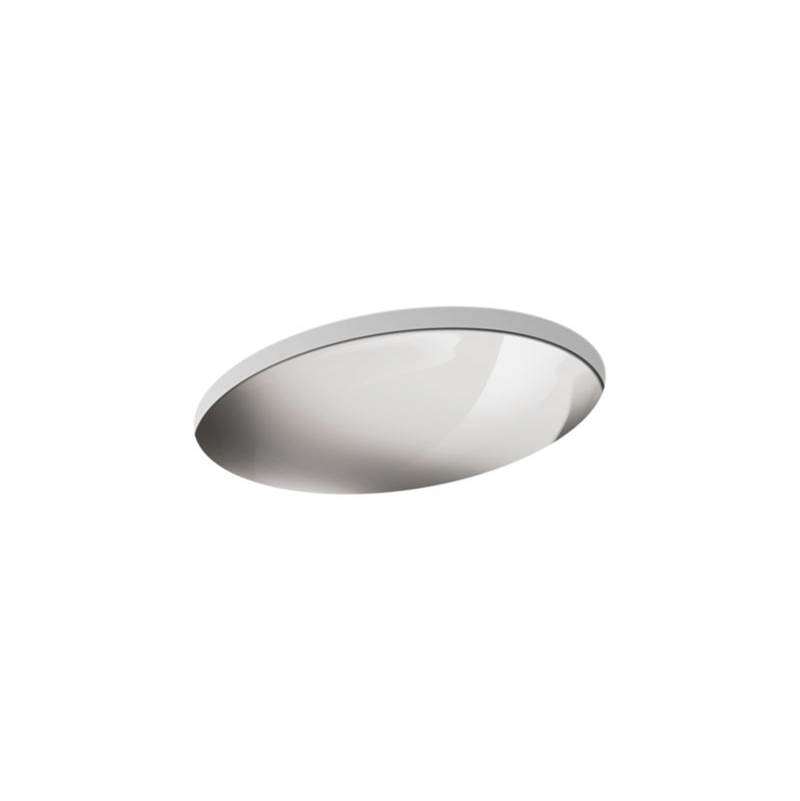 Kohler Rhythm® Oval Undermount bathroom sink with mirror finish