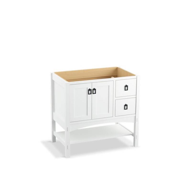 Kohler Marabou® 36'' bathroom vanity cabinet with 2 doors and 2 drawers on right