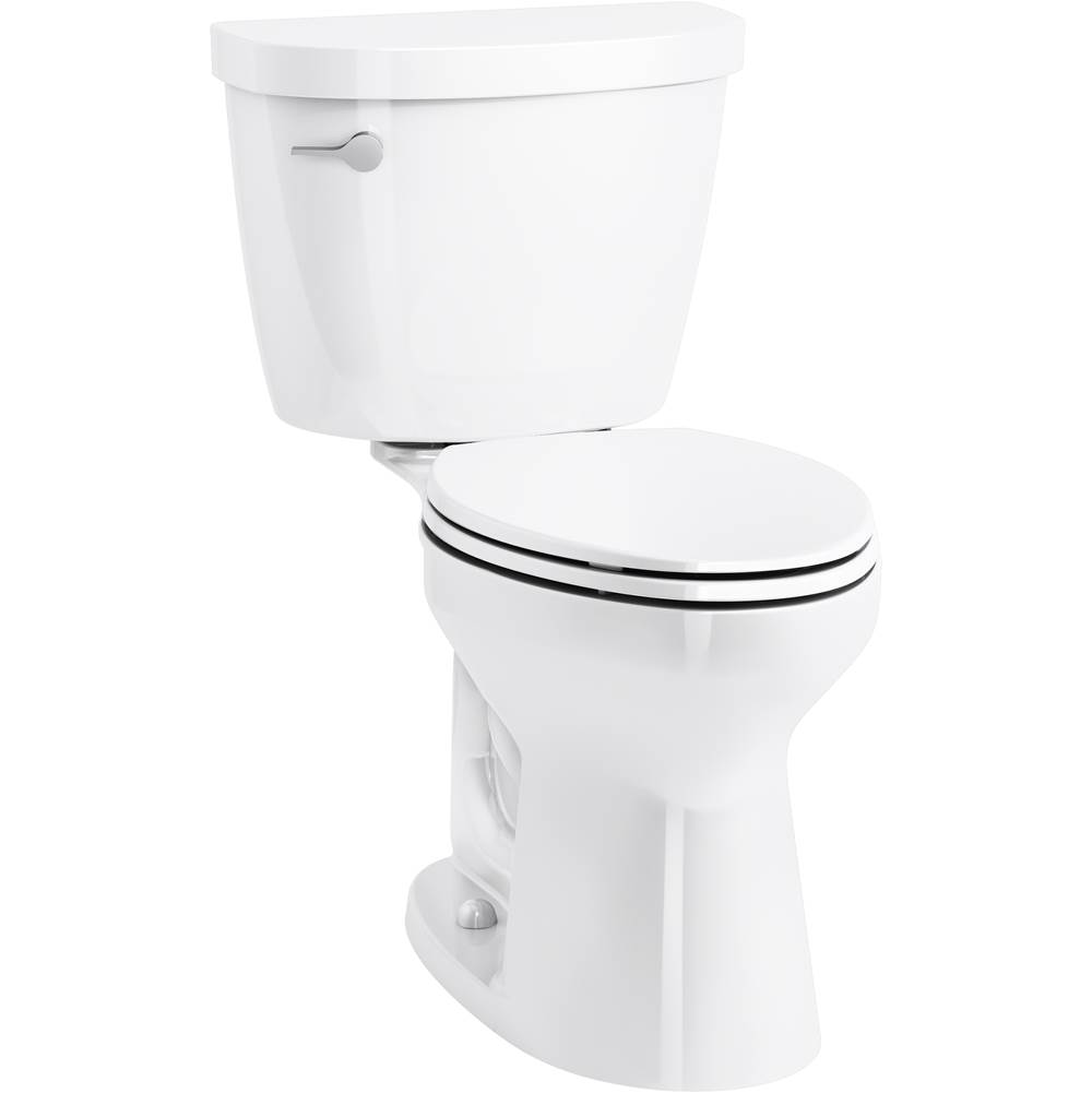 Kohler Cimarron® Comfort Height® Two-piece elongated 1.28 gpf chair height toilet