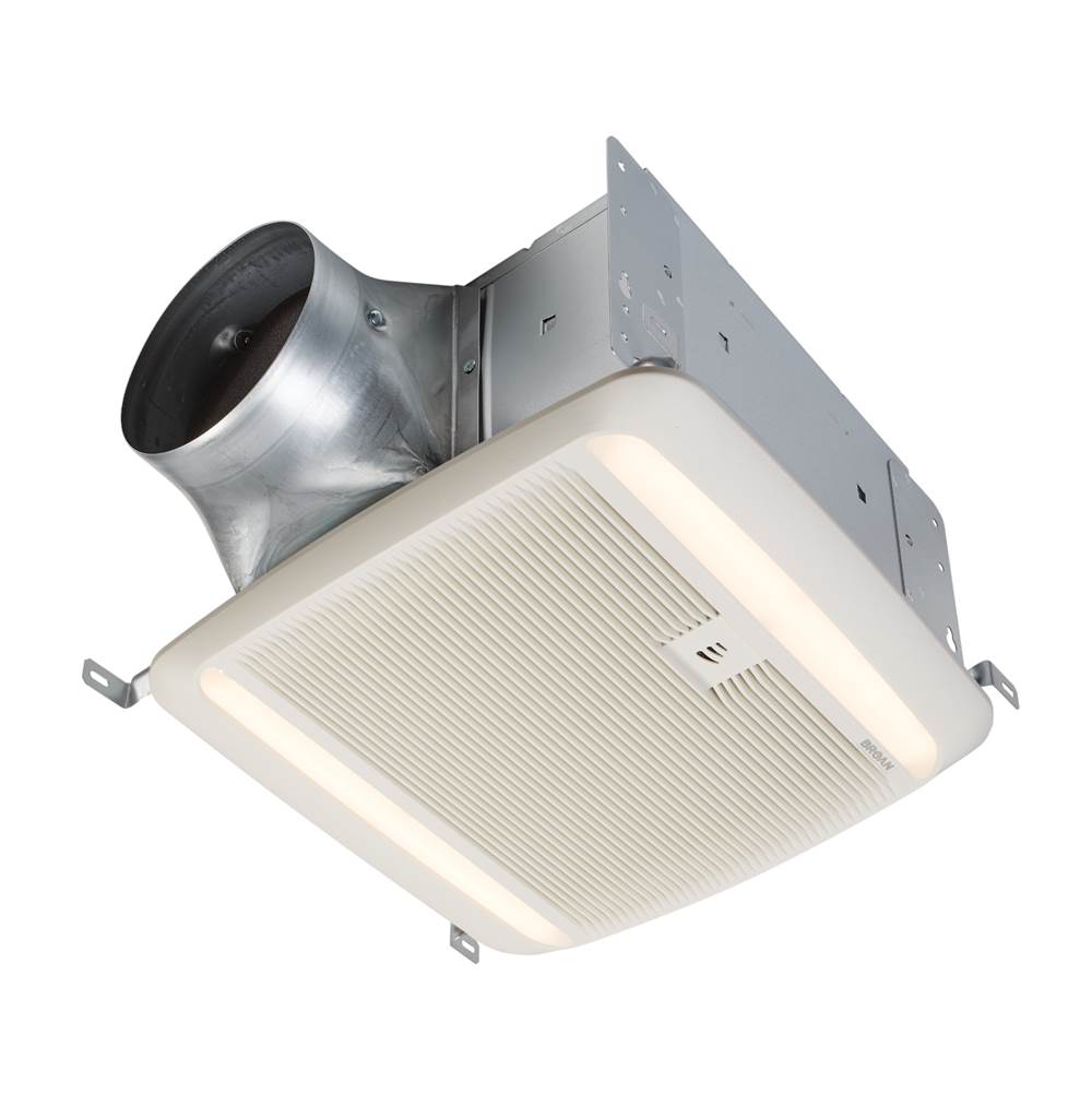 Broan Nutone Broan QTDC™ Series 110-150 CFM Humidity Sensing Bathroom Exhaust Fan w/ LED, ENERGY STAR