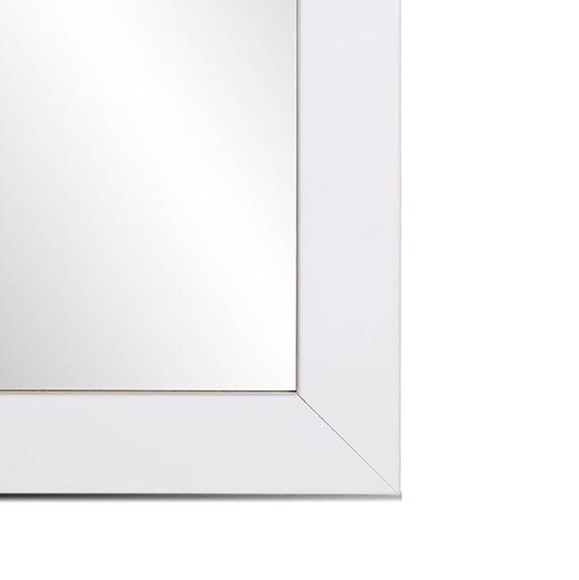 Jensen Medicine Cabinets Framed Mirror 36X42 White 3'' Flat Bulk