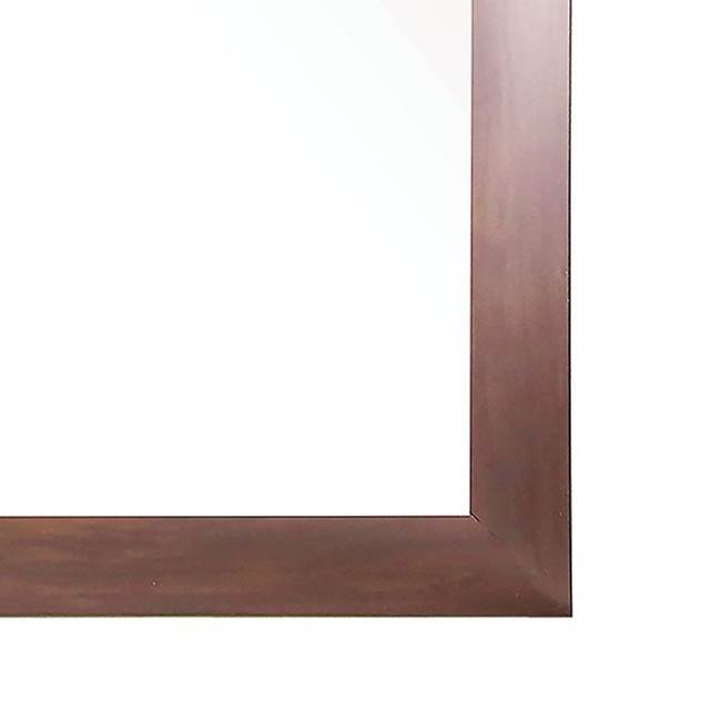 Jensen Medicine Cabinets Framed Mirror 24X36 Espresso 2'' Flat Bulk