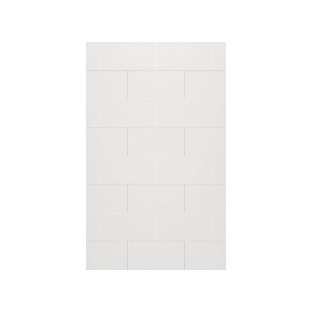 Swan TSMK-8430-1 30 x 84 Swanstone® Traditional Subway Tile Glue up Bathtub and Shower Single Wall Panel in Birch