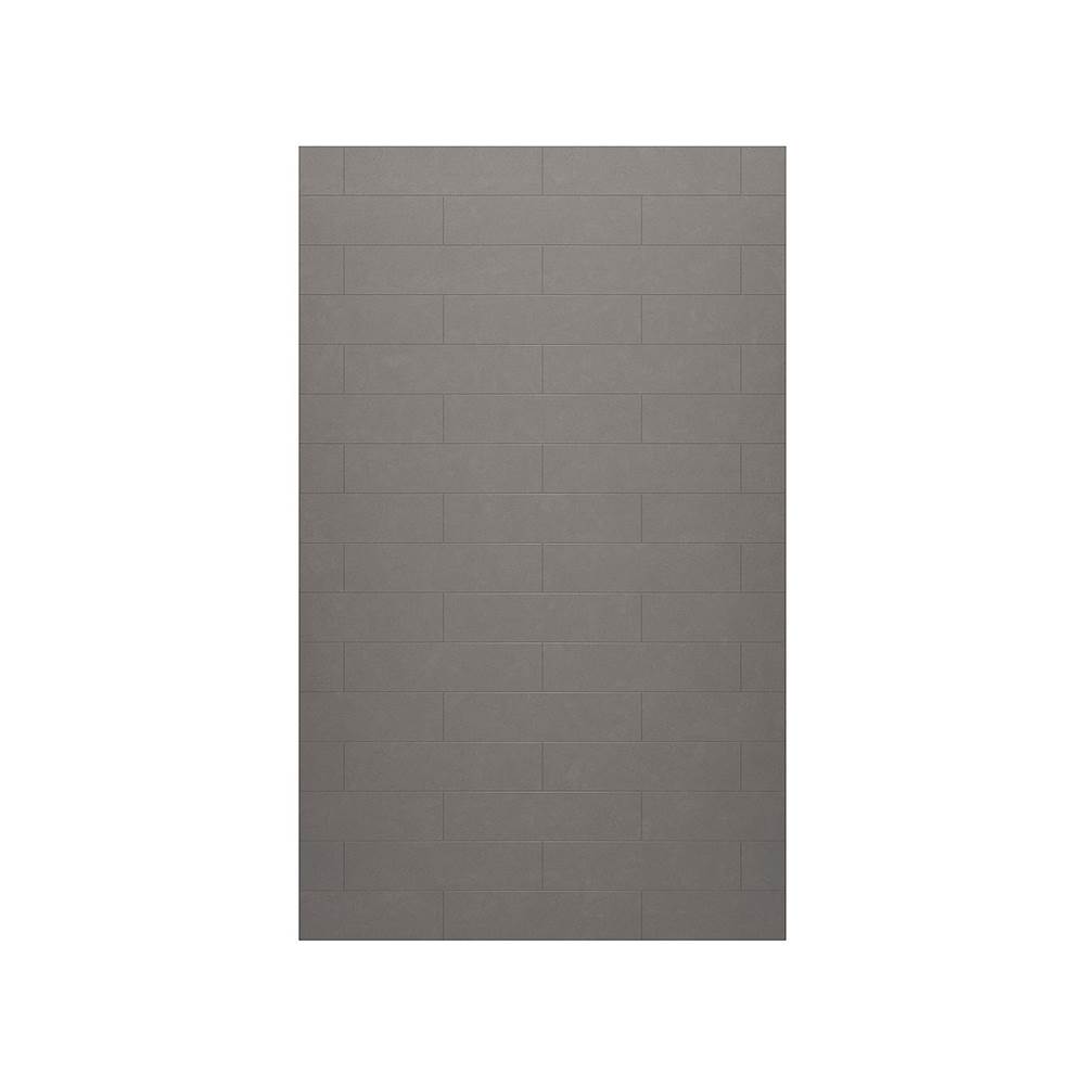 Swan MSMK-9636-1 36 x 96 Swanstone® Modern Subway Tile Glue up Bathtub and Shower Single Wall Panel in Sandstone