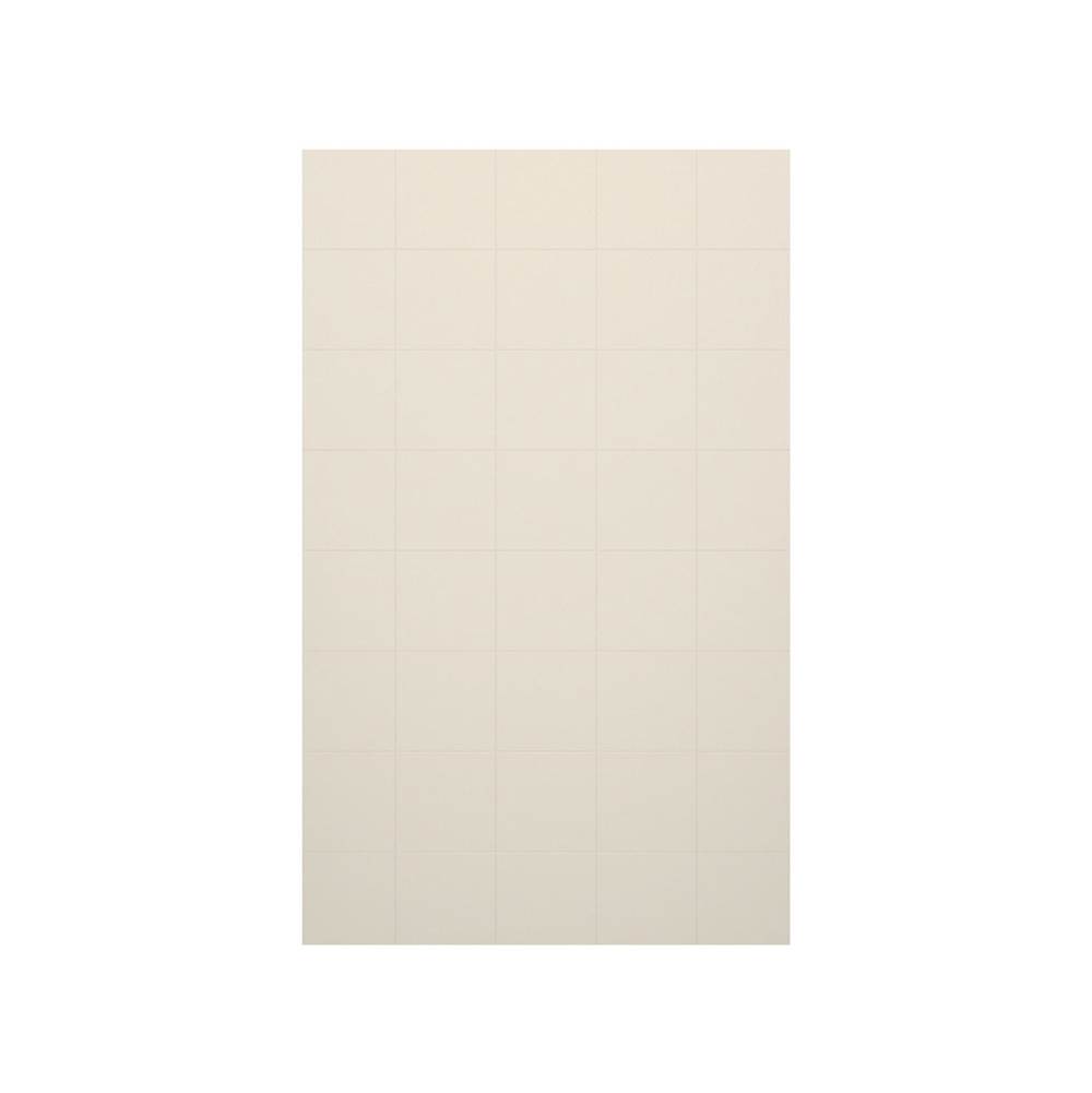 Swan SSSQ-3696-1 36 x 96 Swanstone® Square Tile Glue up Bath Single Wall Panel in Bisque